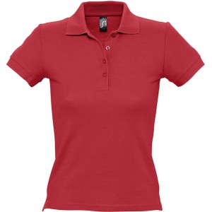 POLO PIQUÉ M/M 4 BOT PEOPLE VERMELHO 